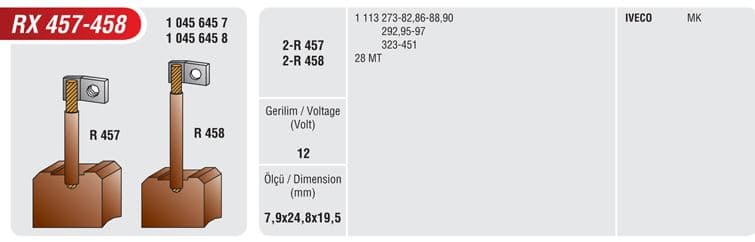 RX 457 / 458 MARS KOMURU DELCO BMC PROFESYONEL