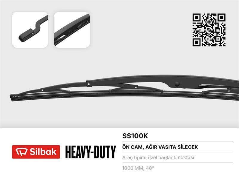 SILECEK SUPURGESI 1000mm KANCALI TIP