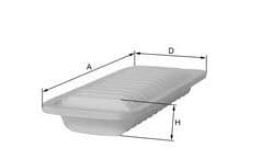 HAVA FILTRESI YARIS / C1 / 107 1.0 99>05