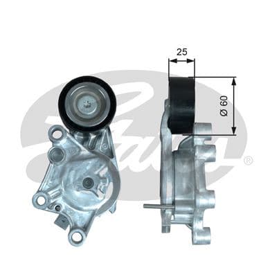 ALTERNATOR GERG RULMANI (KUTUKLU) PART BERL 14>C3 16>P208 13>P308 14>P508 14>P5008 16>DS5 13> 1.6HDI