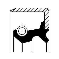  YAG KECESI DIFERANSIYEL RENAULT KERAX 85X110X6