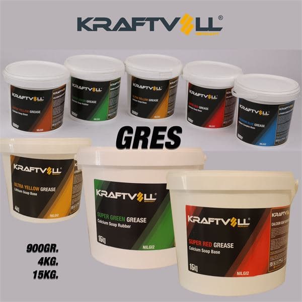 GRES LITHIUM NLGI2 MAVI  4KG.
