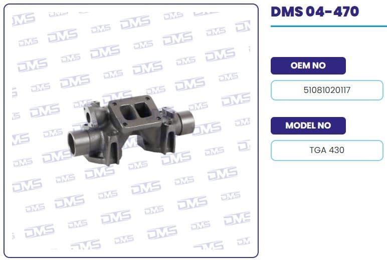 EGZOZ MANIFOLDU ORTA AGR'LI MAN TGA 18.430 D2066 LF