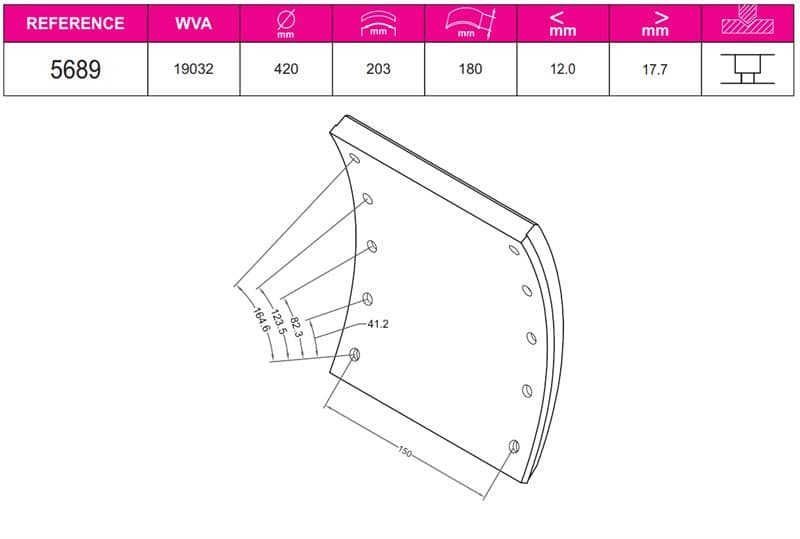 DORSE FREN BALATASI PABUC PILOT