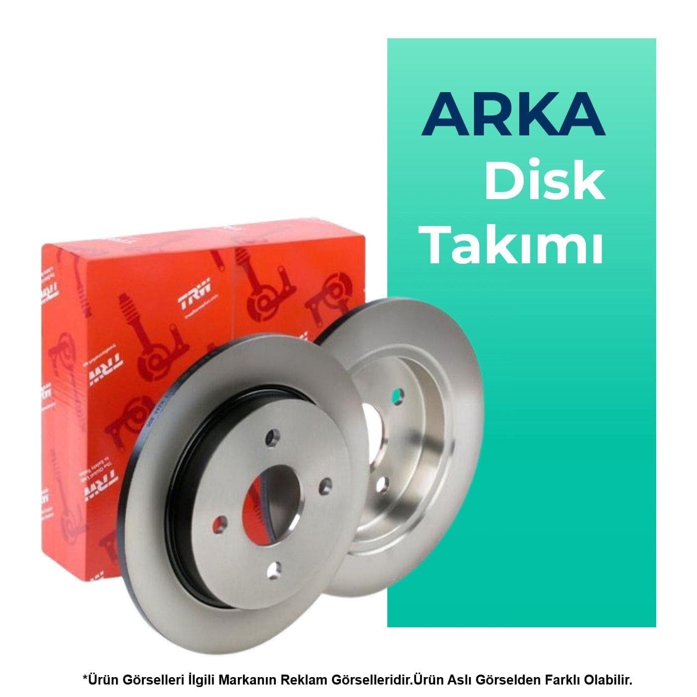 TRW Renault Grand Scenic Arka Fren Disk Takımı (2009-2016)
