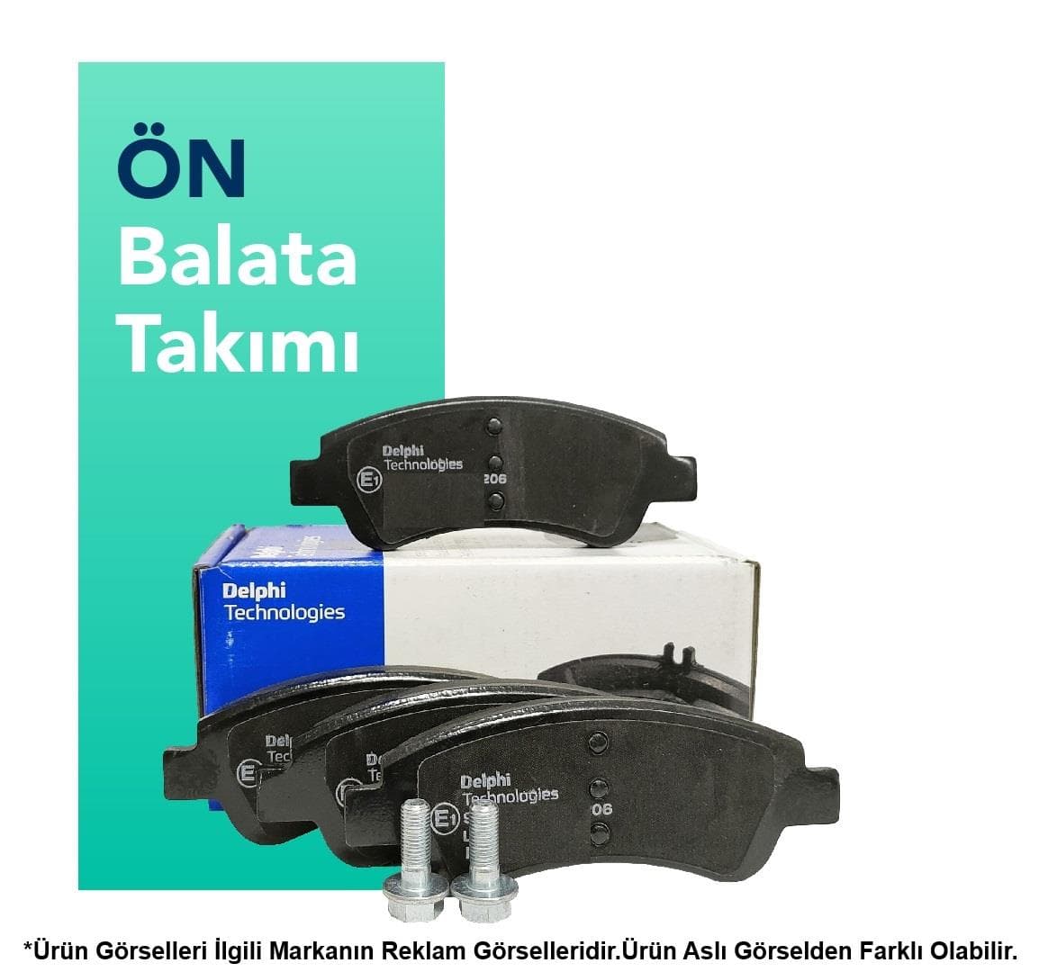 Delphi Volvo V60 Ön Fren Balata Takımı (2011-2015)