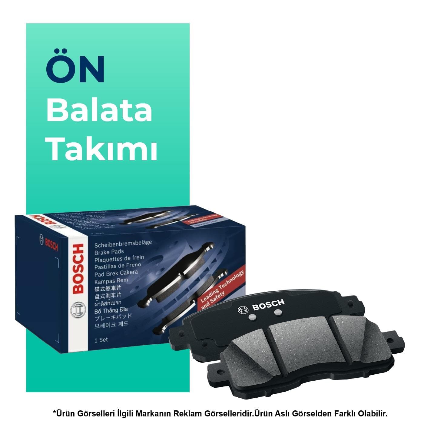 BOSCH Ford Mondeo Ön Fren Balata Takımı (2015-2021)