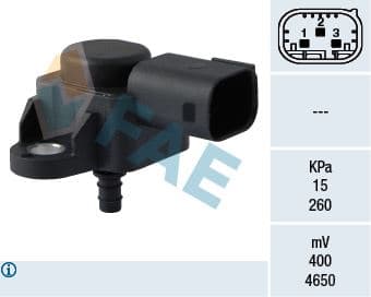 EMME MANIFOLDU BASINC SENSORU W203 03>07 W204 07>14 C209 03>09 W212 11>15 W221 05>13 SPRINTER 96>16